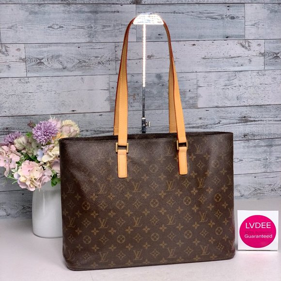 Authentic LOUIS VUITTON Tote zipper bag